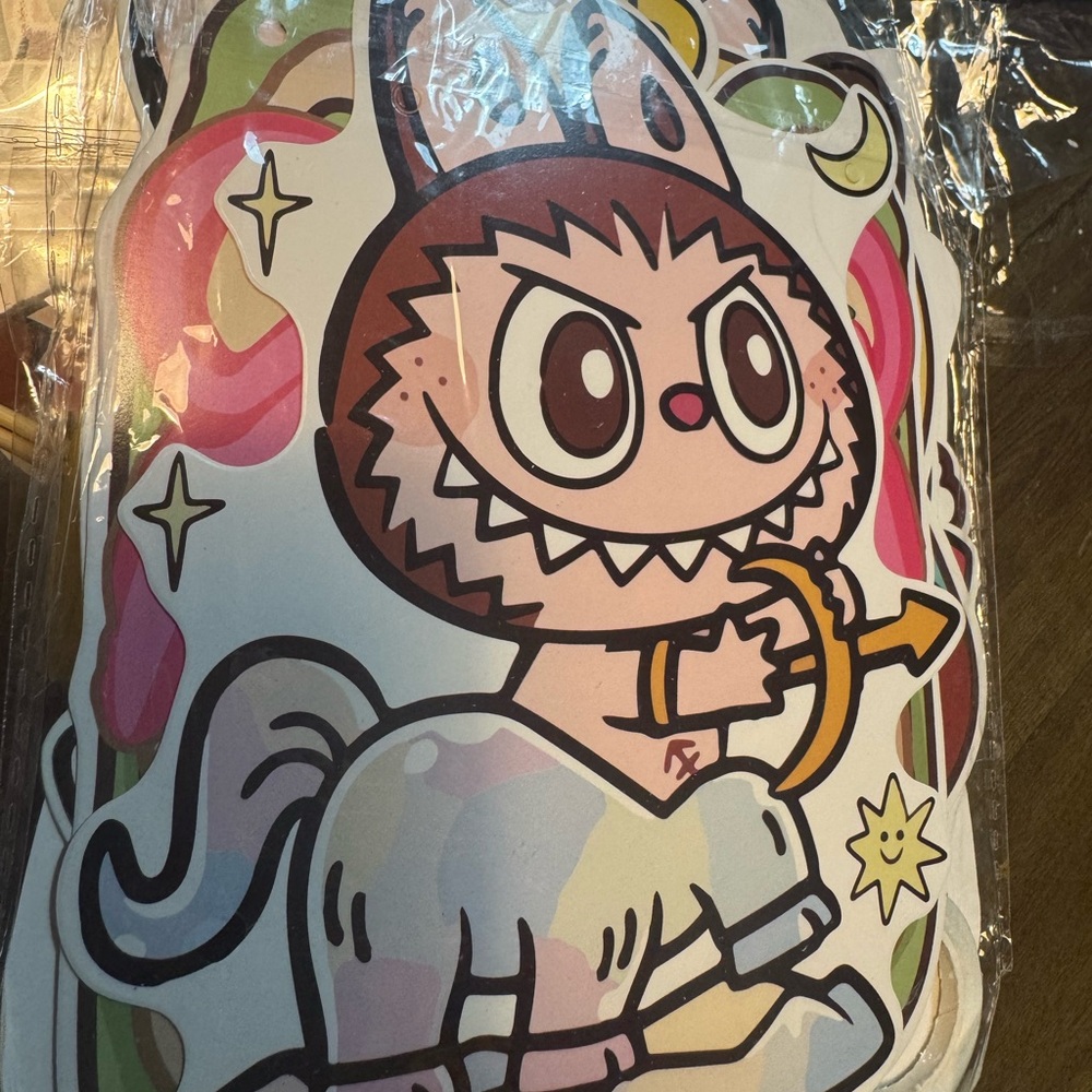 Labubu Monsters Birthday Party Decor Set cake topper, cupcake pics, balloons NEW - Picture 7 of 11